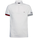 Polo Uomo Tommy Hilfiger - Flag Cuff Slim Polo - Beige