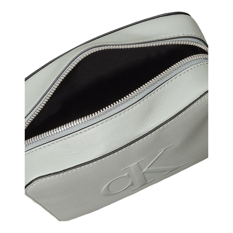 Borse a spalla Donna Calvin Klein - Sculpted Camera Bag Deboss - Menta