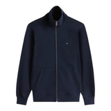 Felpe senza cappuccio Uomo Tommy Hilfiger - Essential Terry Zt Stand Collar - Blu