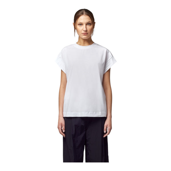 T-shirt Donna Alpha Studio - Giro M/M New French - Bianco