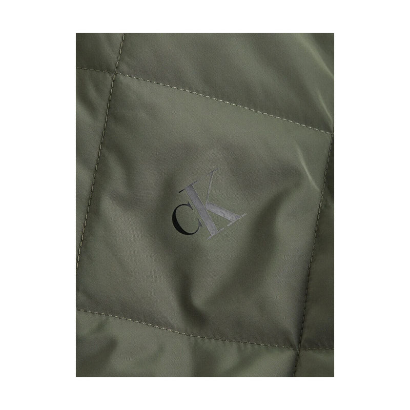 Giubbini Donna Calvin Klein - Lw Quilted Bomber - Verde