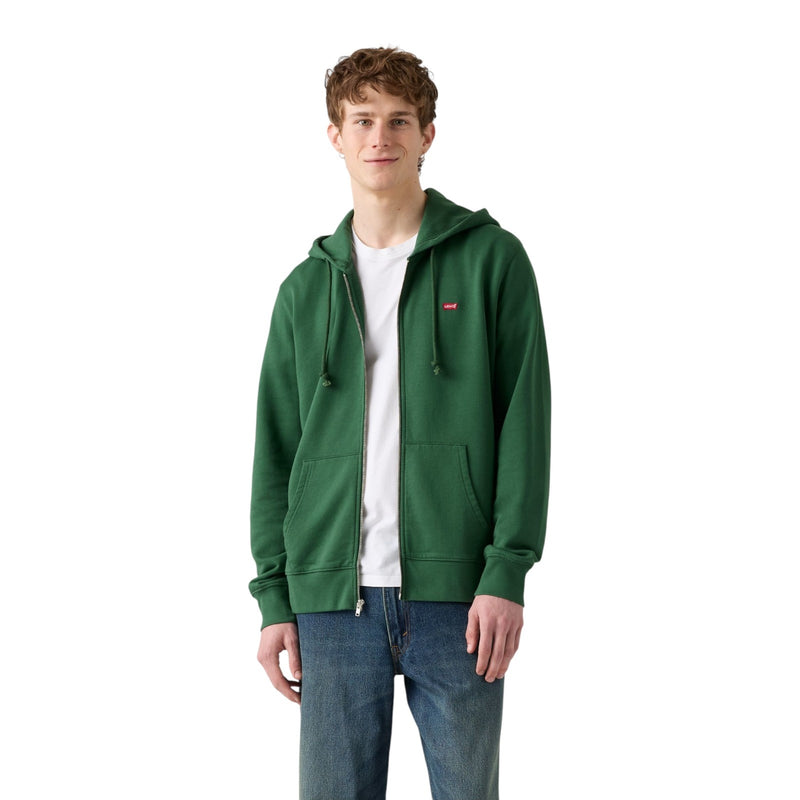 Felpe con cappuccio Uomo Levi's - The Original Hm Zip-Up Hoodie - Verde