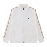 Felpe senza cappuccio Ragazza Lacoste - Lcn Monogram Full Zip Top - Bianco