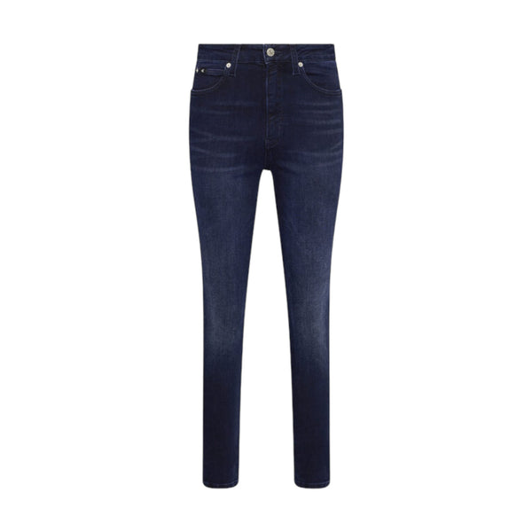 Jeans Donna Calvin Klein - High Rise Skinny Ankle - Blu