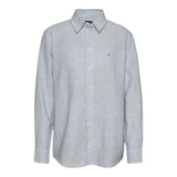 Camicie Donna Tommy Hilfiger - Tjw Rlx Linen Shirt - Blu