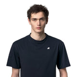 T-shirt Uomo K-Way - Solo Jersey Triangle - Blu