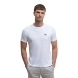 T-shirt Uomo Barbour International - Essential Sports Tee - Bianco
