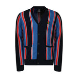 Cardigan Uomo Lyle & Scott - Vertical Stripe Cardigan - Multicolore