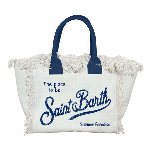 Borse a spalla Donna Mc2 Saint Barth - Vanity Acc. Borsa Canvas Donna - Bianco