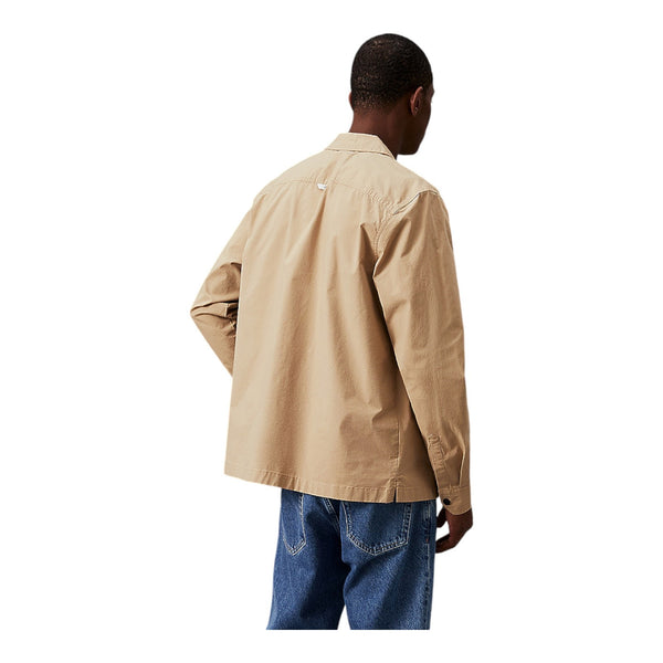 Camicie casual Uomo Calvin Klein - Cargo Overshirt - Beige