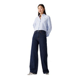 Jeans Donna Levi's - Ribcage Wide Leg - Blu