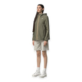 Giubbini Donna K-Way - Marguerite Stretch Poly Jersey - Verde militare