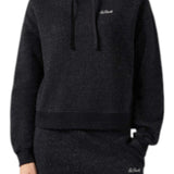 Felpe con cappuccio Ragazza Mc2 Saint Barth - Girl Sweatshirt In Lurex Fleece - Nero
