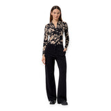 Pantaloni Donna Surkana - Pantalóni a gamba dritta - Nero