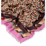 Foulard Donna Surkana - Foulard stampato - Beige