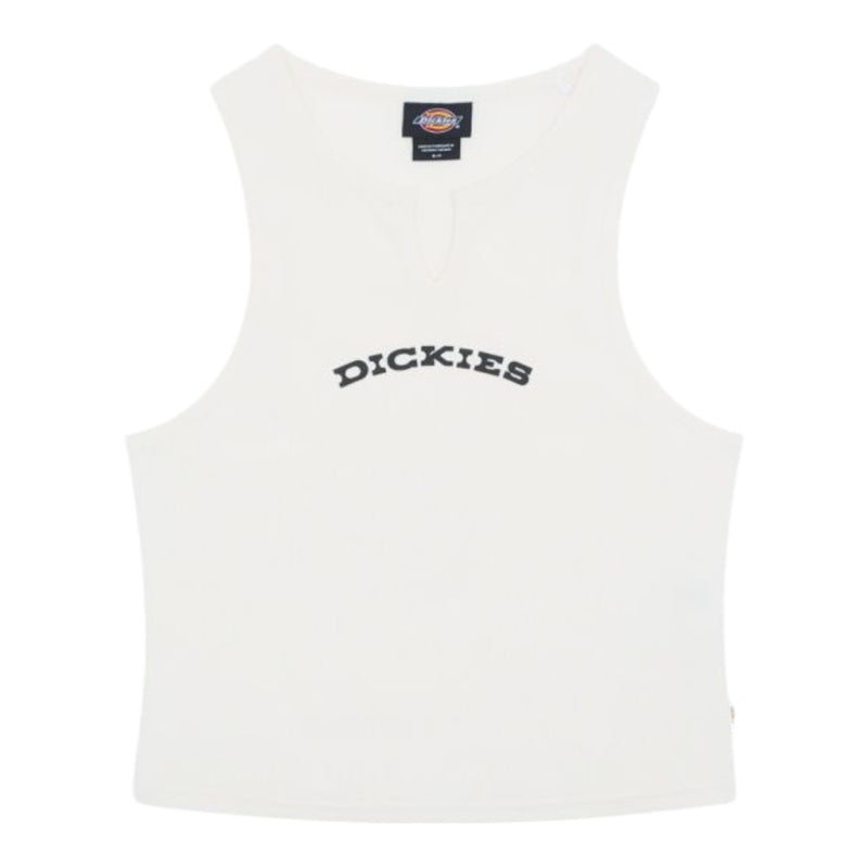 Canotte e top Donna Dickies - V Neck Top W - Bianco