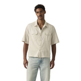 Camicie casual Uomo Levi's - Ss Boxy Western - Bianco