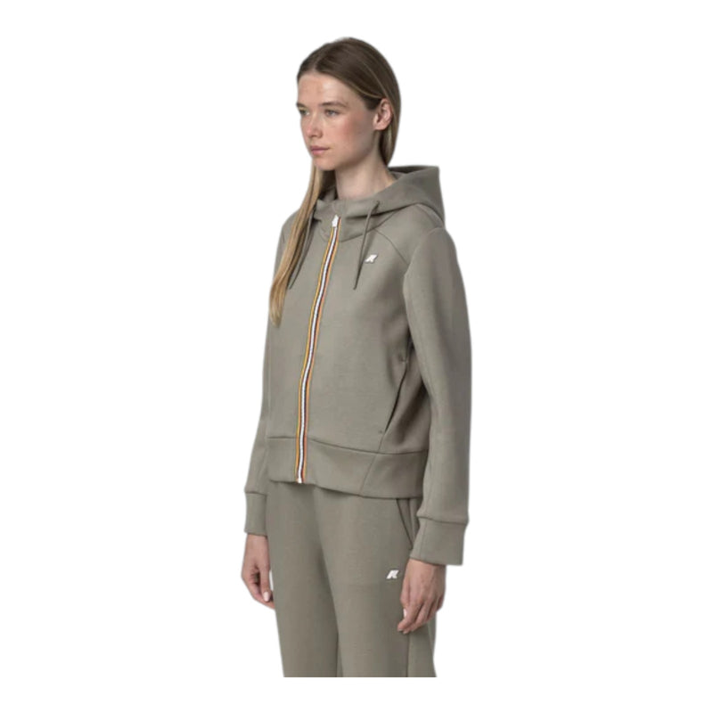 Felpe con cappuccio Donna K-Way - Divine Light Spacer - Beige
