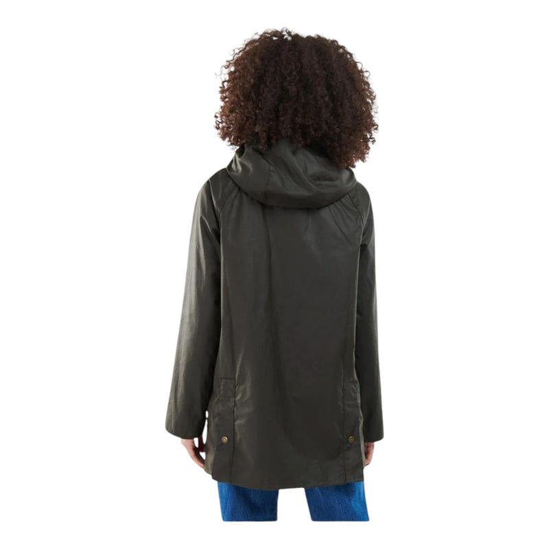 Giubbotti Donna Barbour - Highclere Wax Jacket - Verde