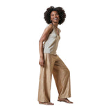 Pantaloni Donna Surkana - Pantaloni larghi - Beige