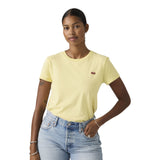 T-shirt Donna Levi's - Perfect Tee - Giallo