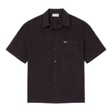 Camicie casual Uomo Lacoste - Camicia M/C - Marrone