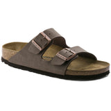 Sandali Unisex Birkenstock - Arizona mocca, Birkibuc Calz.S - Marrone