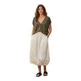Cardigan Donna Mama b. - Maglia - Verde militare