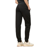 Pantaloni Donna Blauer - Pantaloni Morbidi Elasticizzati Madison - Nero