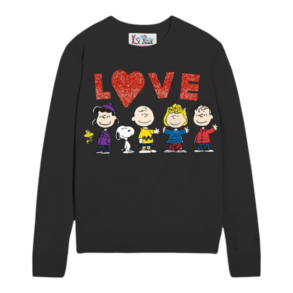 Maglioni Donna Mc2 Saint Barth - New Queen New Crewneck Sweater - Nero