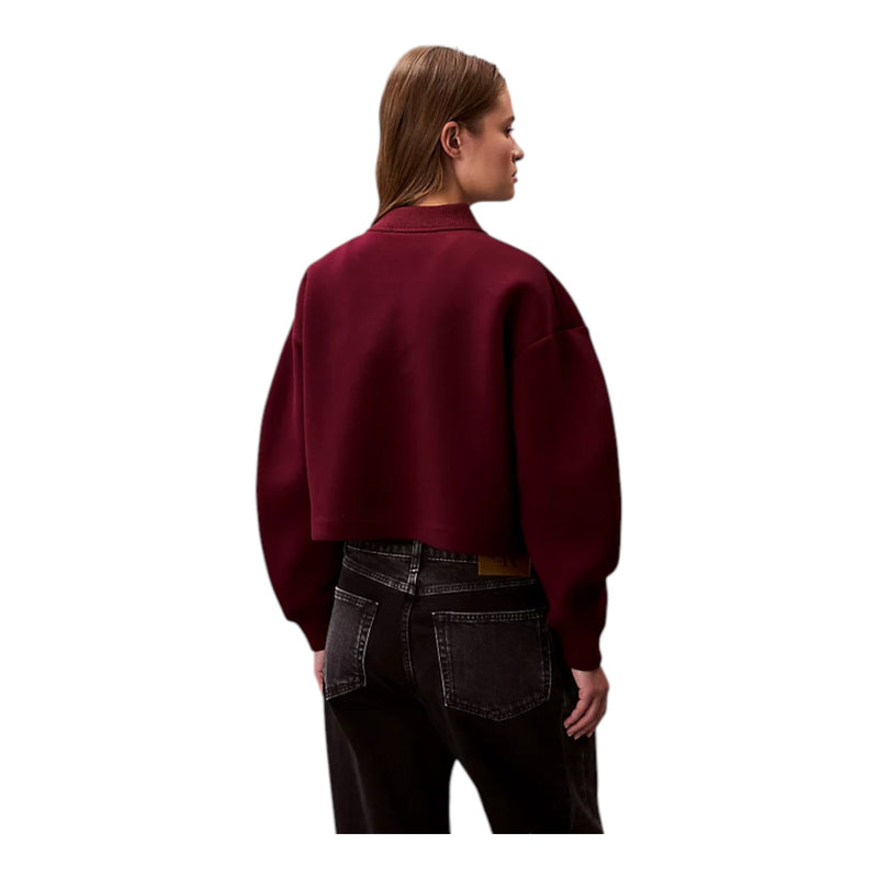 Giubbini Donna Calvin Klein - A- Ovrszd Scb Zp Bmb - Bordeaux