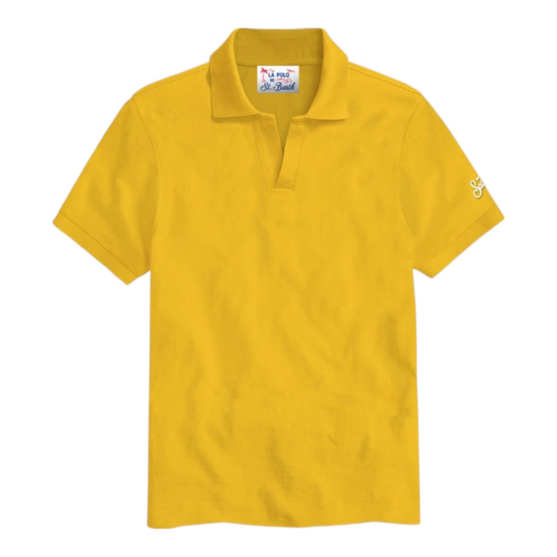 Polo Uomo Mc2 Saint Barth - Charles Polo Piquet - Giallo