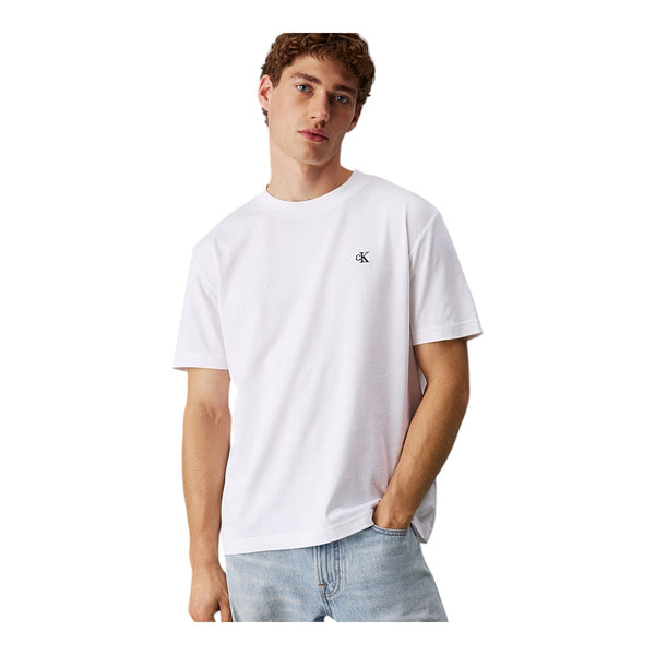 T-shirt Uomo Calvin Klein - Serif Font Graphic Tee - Bianco