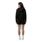 Felpe con cappuccio Donna K-Way - Lara Poly Cotton - Nero