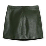 Gonne casual Donna iBlues - Gonna in pelle IBLGOLA - Verde