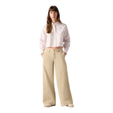 Pantaloni Donna Levi's - Xl Chino Big Yikes - Marrone