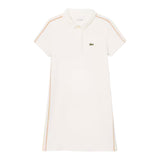 Abiti casual Ragazza Lacoste - Lcg Polo Dress - Bianco