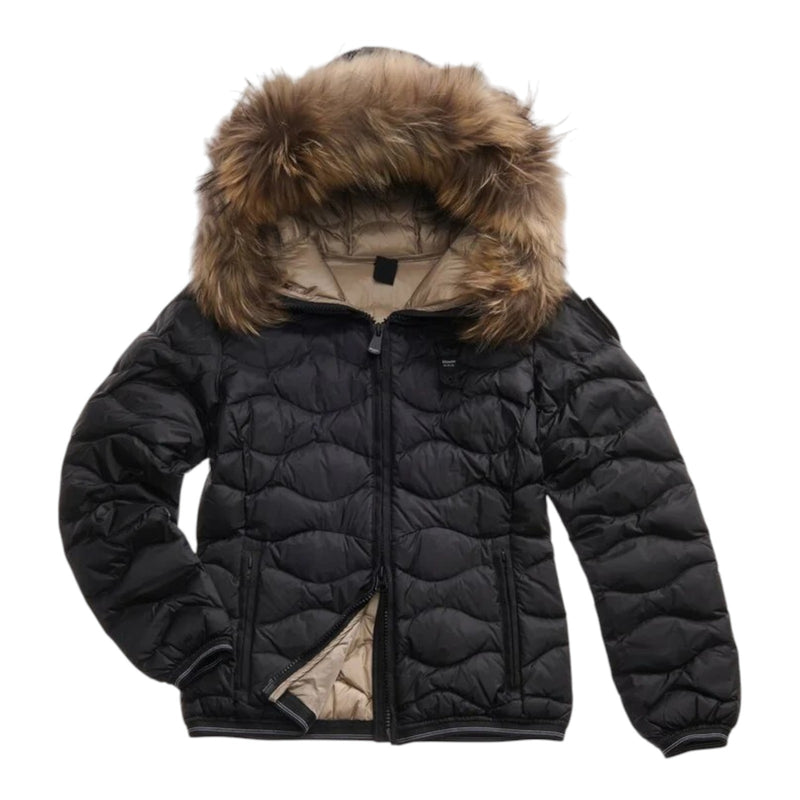 Piumini Donna Blauer - Aldie - Nero