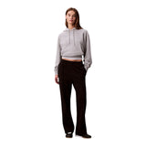 Pantaloni Donna Calvin Klein - Archive Logo French Terry Trackp - Nero