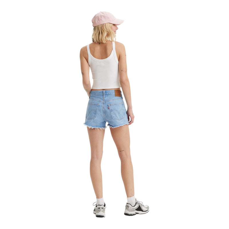 Pantaloncini Donna Levi's - 501 Original Short - Celeste
