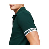 Polo Uomo Tommy Hilfiger - Monotype Cuff Slim Fit Polo - Verde