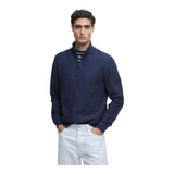 Maglie Uomo Barbour - Samuel Funnel Neck - Blu