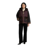 Giubbini Donna Barbour - Carville Wax Jacket - Bordeaux
