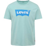 T-shirt Uomo Levi's - Graphic Crewneck Tee - Celeste