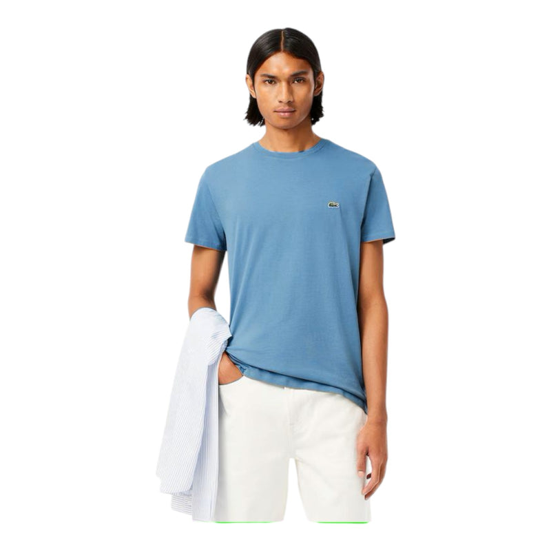 T-shirt Uomo Lacoste - T-Shirt 100% Pima Cotton - Ottanio