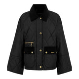 Giubbini Donna Barbour - Martha Quilted Jkt - Nero