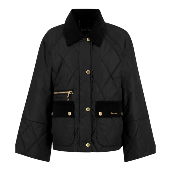 Giubbini Donna Barbour - Martha Quilted Jkt - Nero