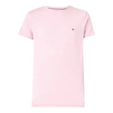 T-shirt Uomo Tommy Hilfiger - T-Shirt Stretch Slim Fit Tee - Rosa