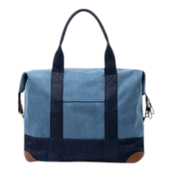 Borse a spalla Uomo Mc2 Saint Barth - Travel Bag - Denim Emb - Blu