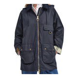 Giubbotti Donna Barbour - Highclere Wax Jacket - Blu
